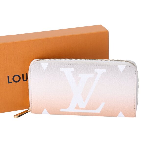 Louis Vuitton Zippy Wallet By the Pool M80359 Brume Giant Monogram Canvas - Picture 1 of 8